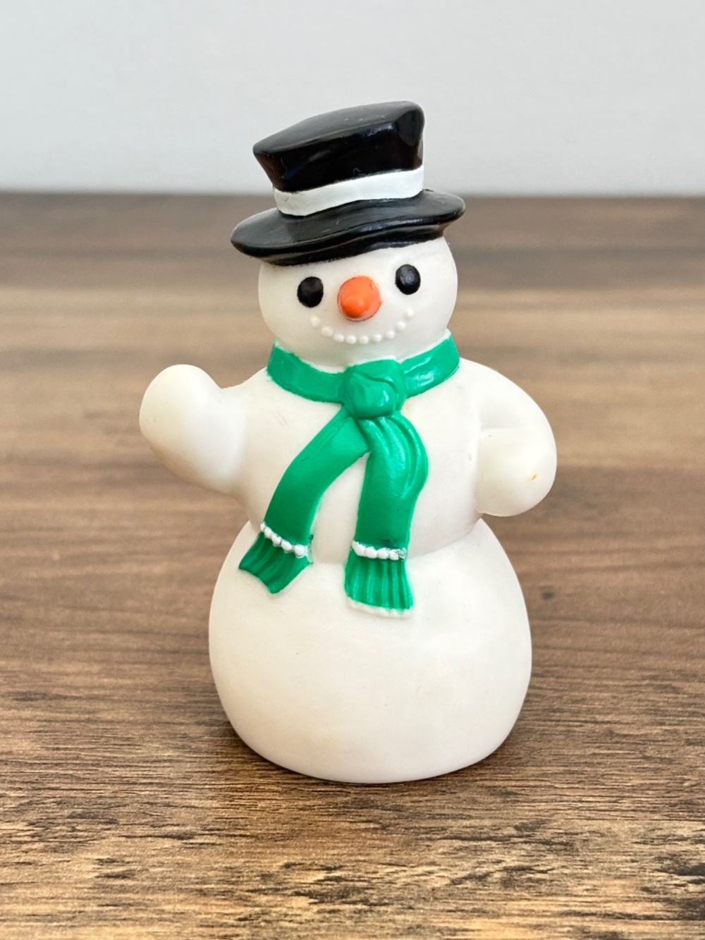 VINTAGE Fisher Price Loving Family Dollhouse Winter Snowman Holiday Figure 1990s